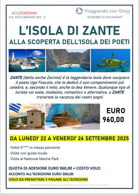 L'ISOLA DI ZANTE