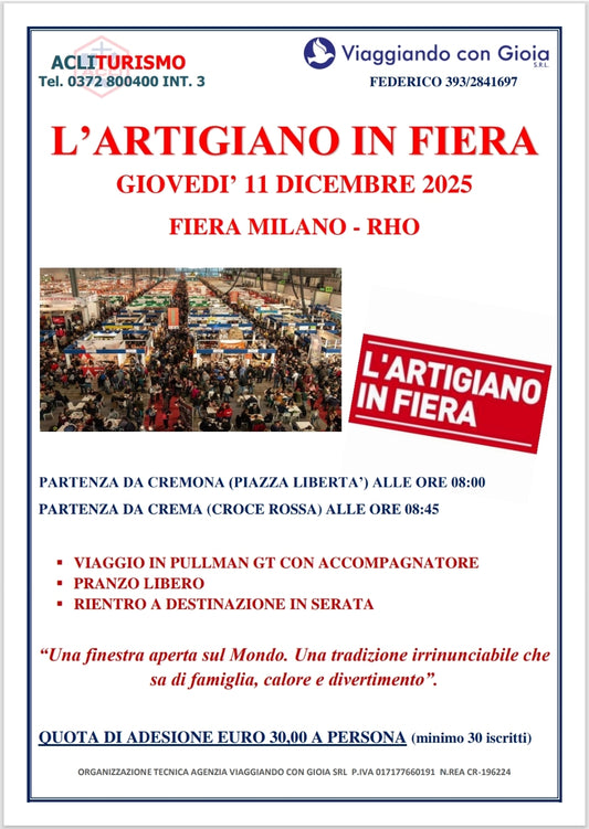 LA FIERA DELL'ARTIGIANATO